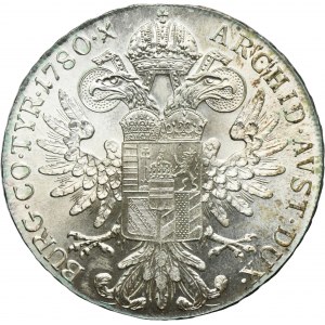Austria, Maria Theresa, Thaler Wien 1780 SF - RESTRIKE