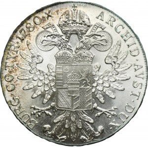 Austria, Maria Theresa, Thaler Wien 1780 SF - RESTRIKE
