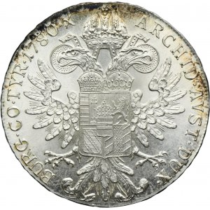 Austria, Maria Theresa, Thaler Wien 1780 SF - RESTRIKE