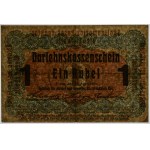 Posen, 1 Ruble 1916 - short clause (P3c) -