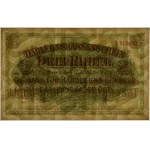 Posen, 3 Rubles 1916 - L - short clause -