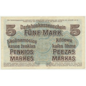 Kowno, 5 mark 1918 - C -