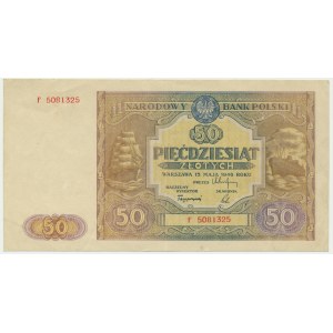 50 złotych 1946 - F -