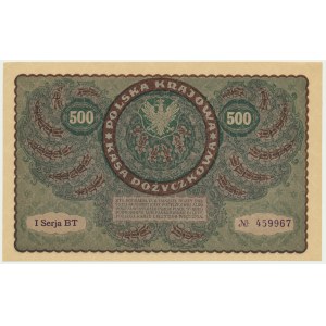 500 marek 1919 - I Serja BT -