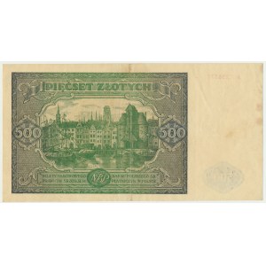 500 zloty 1946 - A - first series