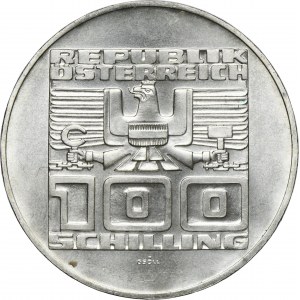 Austria, II Republic, 100 Schilling Wien 1976 - 1000 Years of Carinthia