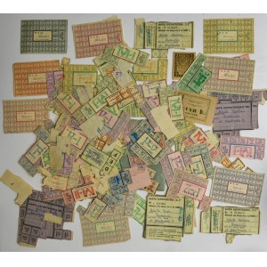 Set, cartes alimentaires (env. 153 pièces)