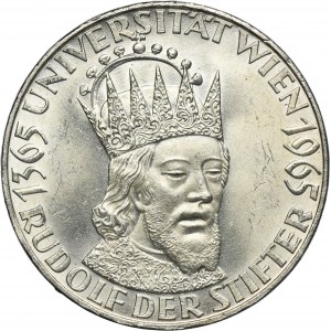 Austria, II Republic, 50 Shillings Wien 1965 - 600th anniversary of the University of Vienna