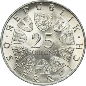 Autriche, Deuxième République, 25 shillings Vienne 1967 - Marie-Thérèse