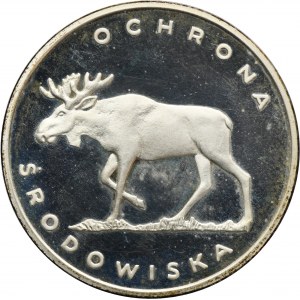 100 złotych 1978 Ochrona Środowiska Łoś