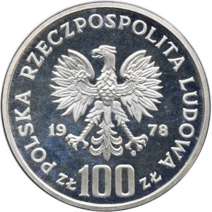 PLN 100 1978 Castor de protection de l'environnement