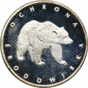 100 złotych 1983 Ochrona Środowiska Niedźwiedź