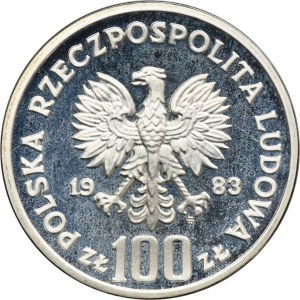 100 złotych 1983 Ochrona Środowiska Niedźwiedź