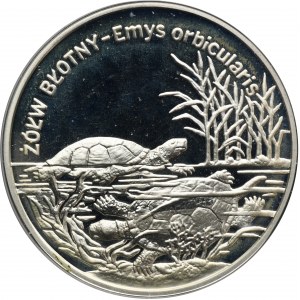20 złotych 2002 Żółw błotny