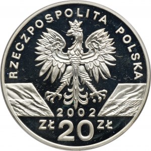20 złotych 2002 Żółw błotny
