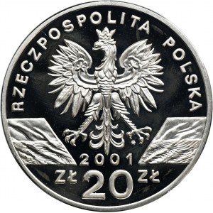 20 złotych 2001 Paź królowej