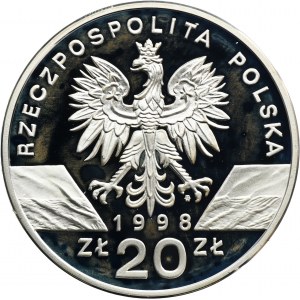 20 złotych 1998 Ropucha Paskówka