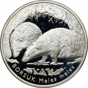 20 złotych 2011 Borsuk