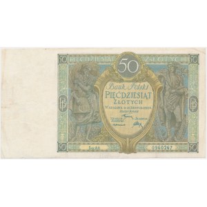 50 złotych 1925 - Ser.AH. - RZADKI