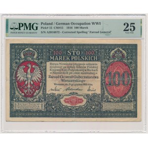 100 marek 1916 - Generał - PMG 25