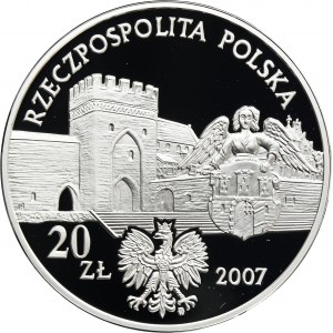 20 złotych 2007 Miasto Średniowieczne w Toruniu
