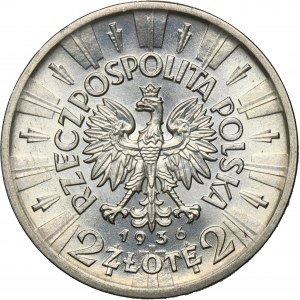 COPIE, Pilsudski, 2 zlotys 1936