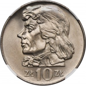 10 złotych 1969 Kościuszko - NGC UNC DETAILS
