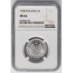 2 or 1958 Berry - NGC MS66