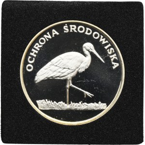 100 złotych 1982 Ochrona Środowiska Bocian