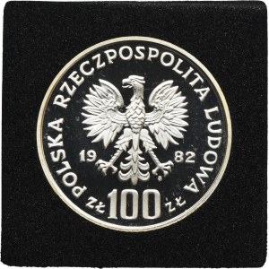 100 złotych 1982 Ochrona Środowiska Bocian