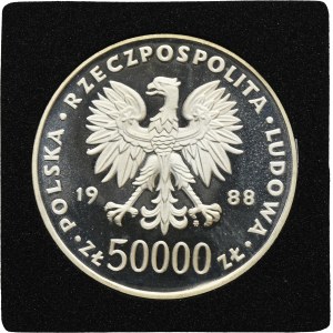50 000 PLN 1988 Pilsudski