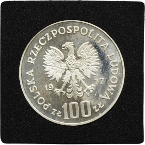 100 złotych 1977 Ochrona Środowiska Żubr
