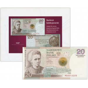 20 zlotys 2011 - Maria Skłodowska Curie -