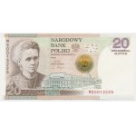 20 zlotys 2011 - Maria Skłodowska Curie -