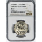 10.000 złotych 1990 Solidarność - NGC MS65