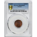 2 grosze 1938 - PCGS MS65 RB