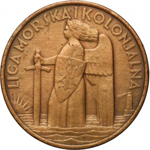 Médaille de la Ligue maritime et coloniale, 15e anniversaire de la reconquête de la mer