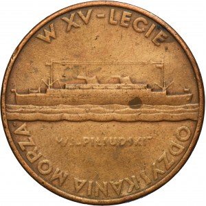 Médaille de la Ligue maritime et coloniale, 15e anniversaire de la reconquête de la mer
