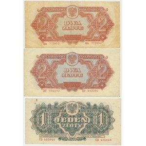Set, 1-2 or 1944 ...owym (3 pcs.)
