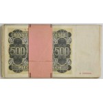 500 złotych 1940 - A - zestaw z banderolą (18 szt.)