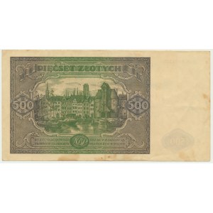 500 zlotys 1946 - H -
