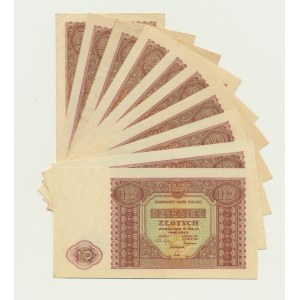 10 złotych 1946 (10 szt.)
