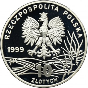 10 złotych 1999 150. Rocznica śmierci Fryderyka Chopina