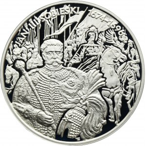 10 złotych 2001 Jan III Sobieski, popiersie