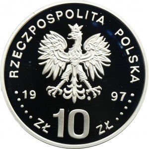 10 złotych 1997 Stefan Batory, Półpostać - RZADKIE