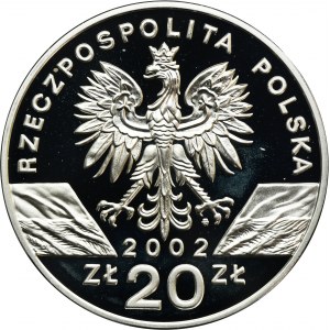 20 złotych 2002 Żółw błotny