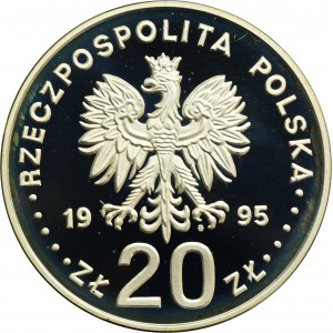 20 złotych 1995 Katyń, Miednoje, Charków 1940