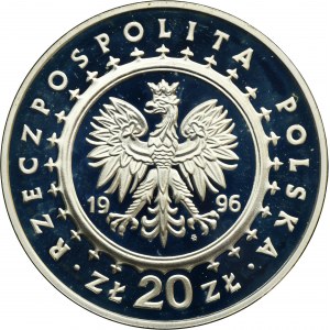 20 złotych 1996 Zamek w Lidzbarku Warmińskim