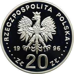 20 złotych 1996 IV Wieki stołeczności Warszawy