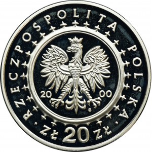 20 złotych 2000 Pałac w Wilanowie